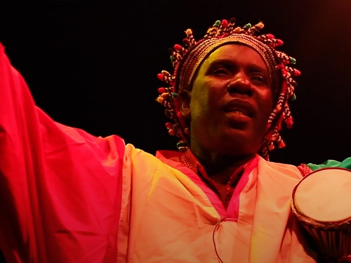 African Dance-Drummer
